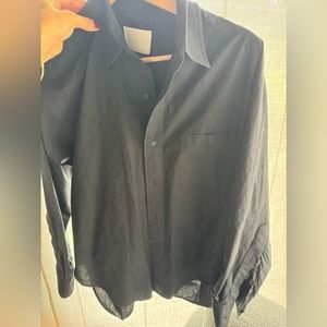 Black Citizens of Humanity Kayla button down, Medium